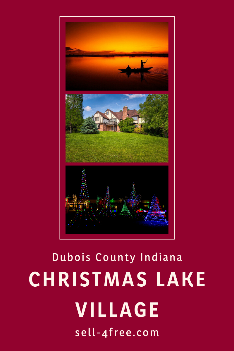 Christmas Lake Village Indiana