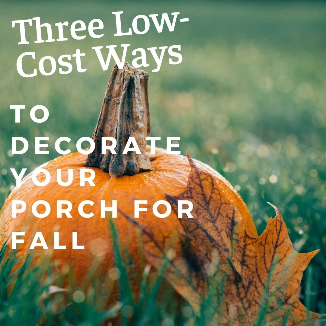 Three Low-Cost Ways To Decorate Your Porch For Fall