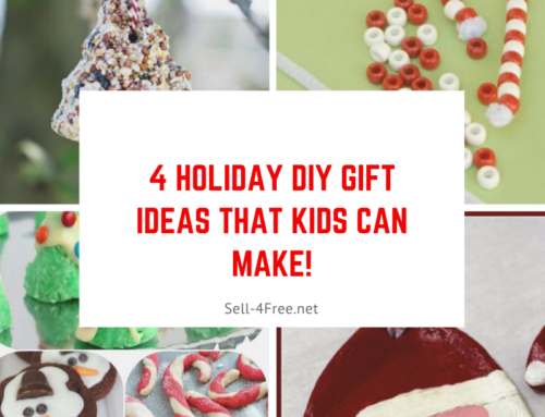 4 Holiday DIY Gift Ideas the Kids can help with