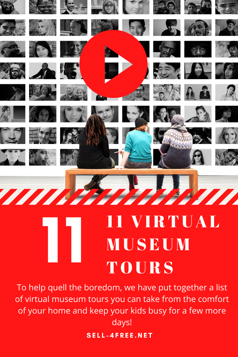 11 Virtual Museum Tours You Can Take from Home during the Coronavirus Stay at Home Order