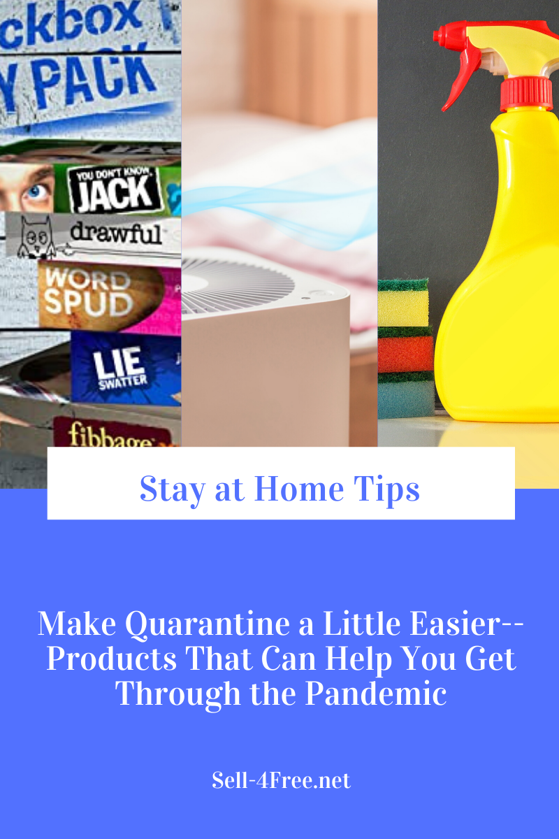 Make Quarantine a Little Easier--Products That Can Help You Get Through the Pandemic